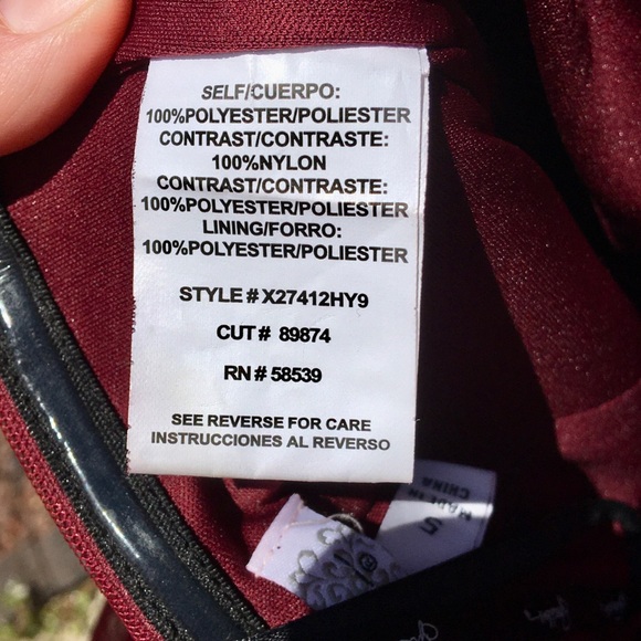 Speechless Girls/Junior Sz 5 Burgundy Dress - Picture 5 of 6